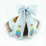 БК_107 Virena Заготовка для вишивки бісером - Великодній бант на кошик 11x140 см (габардин)