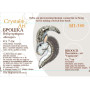 БП-380 Crystal Art Набір для вишивки бісером - Брошка Козеріг, 4х7 см