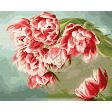 GX33221 Рожеві тюльпани. Brushme. Картина за номерами