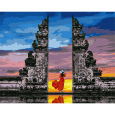 GX37987 Мандрівниця на Балі. Brushme. Картина за номерами