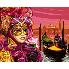 GX6928 Карнавал у Венеції. Brushme. Картина за номерами