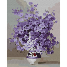GX7332 Фіолетове цвітіння. Brushme. Картина за номерами