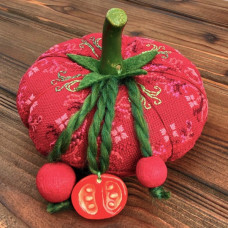 Х-359 Тела Артіс Набір для вишивки рахунковим хрестиком - Помідор Серце літа 7x10 см, Zweigart Murano 32 ct