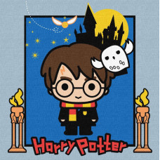 KHO1367 Ideyka Картина за номерами - Harry Potter: Таємниці замку 25x25 см, (на підрамнику, Ідейка KHO1367)