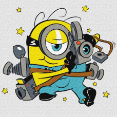 KHO1388 Ideyka Картина за номерами - Minions: Режисер у справі 25x25 см, (на підрамнику, Ідейка KHO-1388) ©Universal City Studios LLC