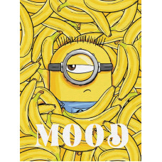 KHO1432 Ideyka Картина за номерами - Minions: Банановий настрій 30x40 см, (на підрамнику, Ідейка KHO-1432) ©Universal City Studios LLC