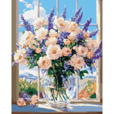 KHO3295 Ideyka Картина за номерами - Барви природи 40х50 см (на підрамнику, Ідейка КНО-3295) ©art_selena_ua