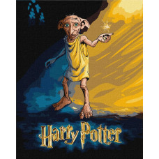 KHO5221 Ideyka Картина за номерами - Harry Potter: Постер з Добі 40x50 см, (на підрамнику, Ідейка KHO5221) KHO5221 Ideyka Картина за номерами - Harry Potter: Постер з Добі 40x50 см, (на підрамнику, Ідейка KHO5221)