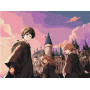 KHO5264 Ideyka Картина за номерами - Harry Potter: Магічне тріо 30х40 см (на підрамнику, Ідейка KHO5264) ©Warner Bros
