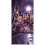 KHO5265 Ideyka Картина за номерами - Harry Potter: Прибуття до Гоґвортсу з фарбами металік extra 40x80 см, (на підрамнику, Ідейка KHO5265)