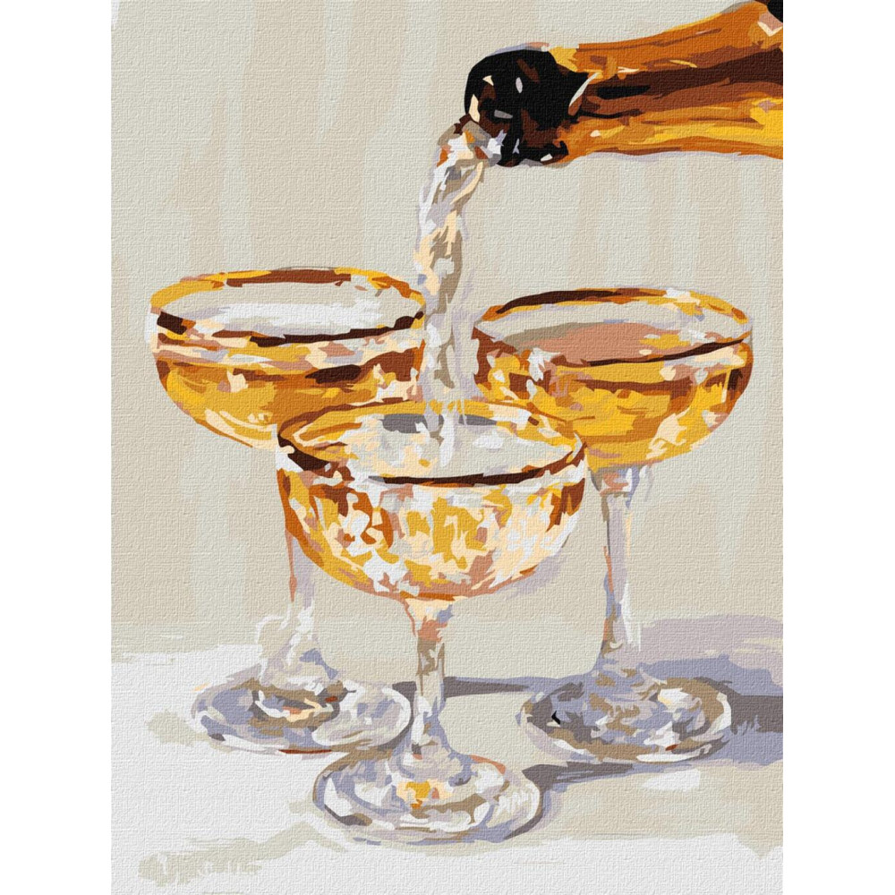 KHO5746 Ideyka Картина за номерами - Мить для трьох 30х40 см (на підрамнику, фарби металік, Ідейка КНО-5746) ©art_selena_ua KHO5746 Ideyka Картина за номерами - Мить для трьох 30х40 см (на підрамнику, фарби металік, Ідейка КНО-5746) ©art_selena_ua