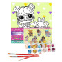 KHO6288 L.O.L. Surprise! TroopSurprise BonBon With HopHop, 40х40 см. Ideyka. Картина за номерами (Ідейка КНО-6288)