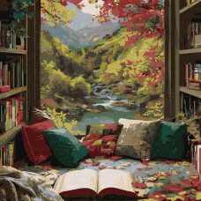 KHO6414 Ideyka Картина за номерами - Гірська мрія 40х40 см (на підрамнику, Ідейка КНО-6414) ©art_selena_ua KHO6414 Ideyka Картина за номерами - Гірська мрія 40х40 см (на підрамнику, Ідейка КНО-6414) ©art_selena_ua