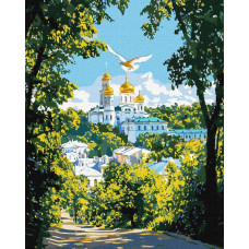 KHO6486 Ideyka Картина за номерами - Собор духовності 40x50 см, (на підрамнику, Ідейка KHO6486) ©art_selena_ua