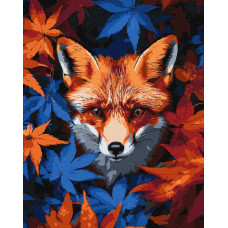 KHO6698 Ideyka Картина за номерами - Осіння лисиця 40х50 см (на підрамнику, Ідейка КНО-6698) ©art_selena_ua KHO6698 Ideyka Картина за номерами - Осіння лисиця 40х50 см (на підрамнику, Ідейка КНО-6698) ©art_selena_ua