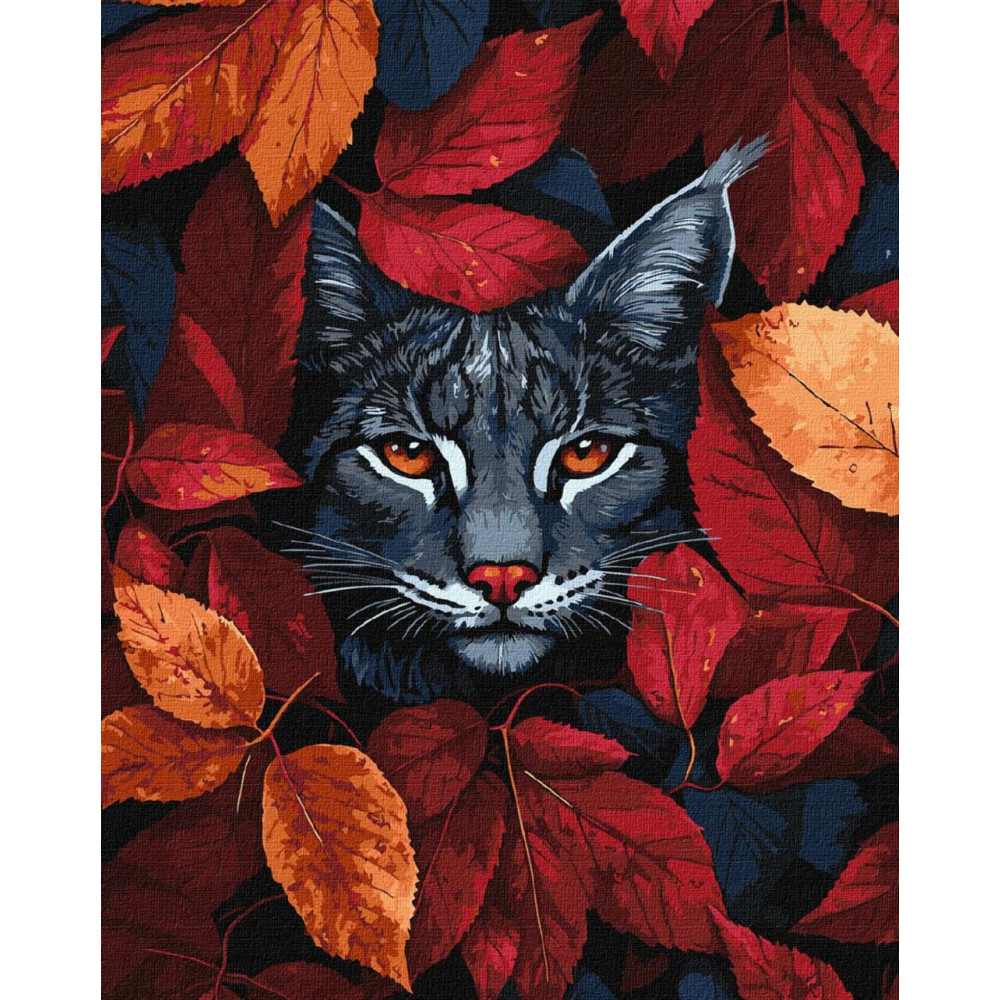 KHO6699 Ideyka Картина за номерами - Осіння рись 40х50 см (на підрамнику, Ідейка КНО-6699) ©art_selena_ua KHO6699 Ideyka Картина за номерами - Осіння рись 40х50 см (на підрамнику, Ідейка КНО-6699) ©art_selena_ua