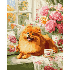 KHO6883 Ideyka Картина за номерами - Аромат щастя 50x40 см, (на підрамнику, Ідейка KHO6883) ©art_selena_ua