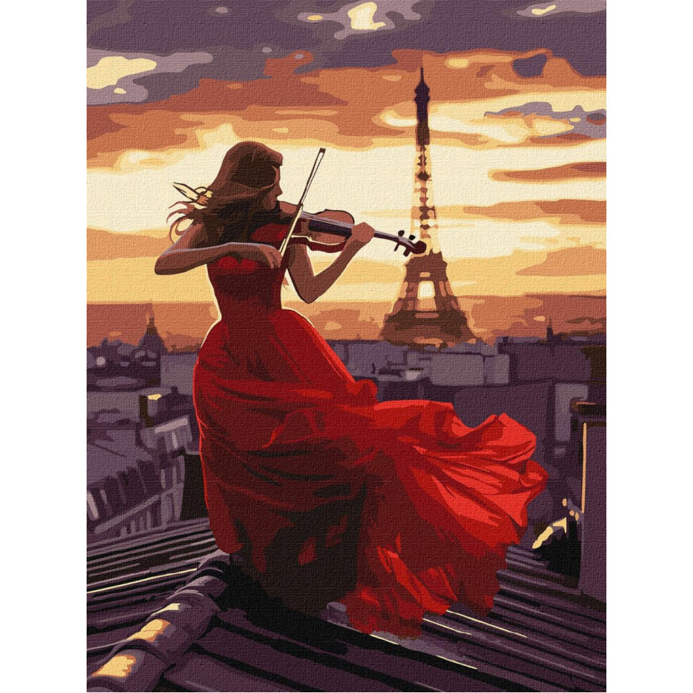 KHO8565 Ideyka Картина за номерами - Гра на скрипці 30х40 см (на підрамнику, Ідейка КНО-8565) ©art_selena_ua KHO8565 Ideyka Картина за номерами - Гра на скрипці 30х40 см (на підрамнику, Ідейка КНО-8565) ©art_selena_ua