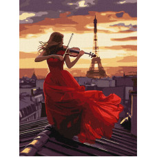 KHO8565 Ideyka Картина за номерами - Гра на скрипці 30х40 см (на підрамнику, Ідейка КНО-8565) ©art_selena_ua KHO8565 Ideyka Картина за номерами - Гра на скрипці 30х40 см (на підрамнику, Ідейка КНО-8565) ©art_selena_ua