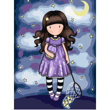 KHO8680 Ideyka Картина за номерами - Catch A Falling Star Santoro Gorjuss Collection 30х40 см (на підрамнику, Ідейка КНО-8680)