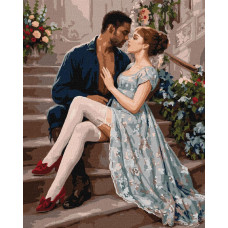 KHO8755 Ideyka Картина за номерами - Мереживо таємниць з фарбами металік 50x40 см, (на підрамнику, Ідейка KHO8755)