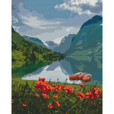 KHO2256 Краса Норвегії. Ideyka. Картина за номерами (Ідейка КНО2256)