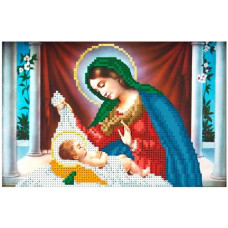 ЛК-036 Марія з Ісусом. Княгиня Ольга. Схема на тканині для вишивання бісером