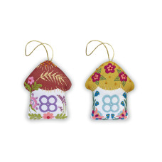 М-0357 VDV Набір для вишивки гладдю - Іграшки Будиночки 10x13 см, Беккі (2 шт) М-0357 VDV Набір для вишивки гладдю - Іграшки Будиночки 10x13 см, Беккі (2 шт)