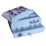 М001 Butterfly Набір для вишивки бісером - Скринька Квіткова фантазія 22x15x13 см (пластик)