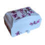 М001 Butterfly Набір для вишивки бісером - Скринька Квіткова фантазія 22x15x13 см (пластик)