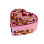 М004 Butterfly Набір для вишивки бісером - Скринька Серце 13x12x6 см, пластик (рожева)
