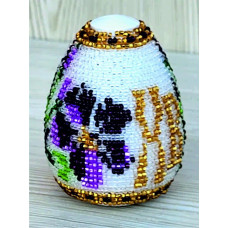 М105 Butterfly Набір для вишивки бісером на пластику - Іграшка Писанка 7х5,5х5,5 см