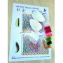 М107 Butterfly Набір для вишивки бісером на пластику - Іграшка Писанка Мак 7х5,5х5,5 см