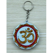 М318 Butterfly Набір для вишивки бісером на пластику - Брелок Символ Ом 5х5х1,5 см М318 Butterfly Набір для вишивки бісером на пластику - Брелок Символ Ом 5х5х1,5 см