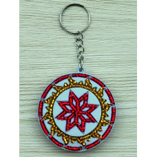 М321 Butterfly Набір для вишивки бісером на пластику - Брелок Символ Алатир 5х5х1,5 см М321 Butterfly Набір для вишивки бісером на пластику - Брелок Символ Алатир 5х5х1,5 см