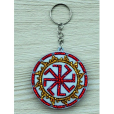 М322 Butterfly Набір для вишивки бісером на пластику - Брелок Символ Коловорот 5х5х1,5 см М322 Butterfly Набір для вишивки бісером на пластику - Брелок Символ Коловорот 5х5х1,5 см