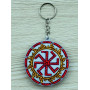 М322 Butterfly Набір для вишивки бісером на пластику - Брелок Символ Коловорот 5х5х1,5 см