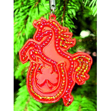 М327 Butterfly Набір для вишивки бісером на пластику - Іграшка Кінь 5,5х4,5х1,5 см (колір червоний) М327 Butterfly Набір для вишивки бісером на пластику - Іграшка Кінь 5,5х4,5х1,5 см (колір червоний)