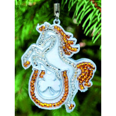 М328 Butterfly Набір для вишивки бісером на пластику - Іграшка Кінь 5,5х4,5х1,5 см (колір срібний) М328 Butterfly Набір для вишивки бісером на пластику - Іграшка Кінь 5,5х4,5х1,5 см (колір срібний)