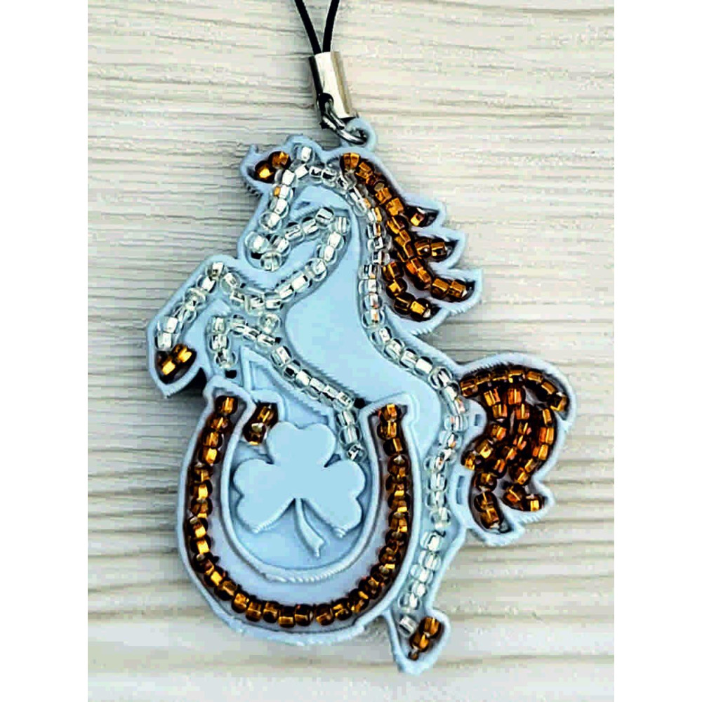 М328 Butterfly Набір для вишивки бісером на пластику - Іграшка Кінь 5,5х4,5х1,5 см (колір срібний) М328 Butterfly Набір для вишивки бісером на пластику - Іграшка Кінь 5,5х4,5х1,5 см (колір срібний)