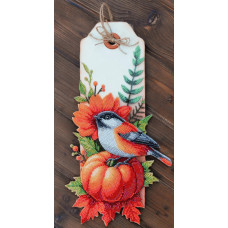 NV-402 Tela Aris Набір для вишивки бісером - Барви осені - 2, 22x42 см (велюр)