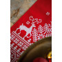 PN-0144752 Різдвяні олені. Доріжка на стіл. Набір для вишивки нитками. Vervaco