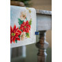 PN-0155487 Christmas flowers. Серветка. Vervaco. Набір для вишивання нитками