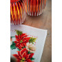 PN-0155487 Christmas flowers. Серветка. Vervaco. Набір для вишивання нитками