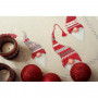 PN-0155966 Різдвяні гноми. Доріжка на стіл. Набір для вишивки нитками. Vervaco
