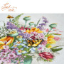 PN-0214127 Lanarte Набір для вишивки рахунковим хрестиком - Букет польових квітів 28x40 см, Evenweave №27