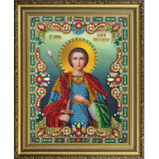 Р-400 Ікона Святий великомученик Георгій Побідоносець. Картини бісером. Набір для вишивки бісером