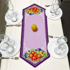 Ранер_149 Virena Заготовка для вишивки бісером - Ранер 28x72 см (габардин)