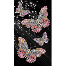 РКК-078 Чарівні метелики. Марічка. Схема на тканини для вишивки бісером