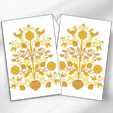 РВВ_075 Virena Заготовка для вишивки бісером - Весільний рушник великий, 35x190 см (габардин) РВВ_075 Virena Заготовка для вишивки бісером - Весільний рушник великий, 35x190 см (габардин)